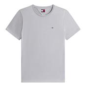 Tommy Flag Extra Slim Jersey T-Shirt - Grey - S image