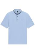 Mens Polo 1/2 Sleeve - Blue - M image