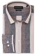 Casual Shirt 1/1 Sleeve - Brown - M