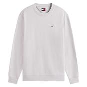 Tommy Flag Brushed Fleece Sweatshirt - Grey - XS image