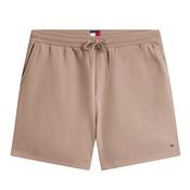 Small Flag Beach Shorts - Beige - XS