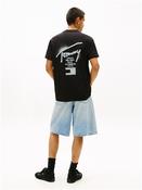 Signature Back Logo Jersey T-Shirt - Black - XS image