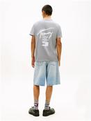 Signature Back Logo Jersey T-Shirt - Grey - M image