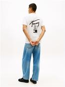 Signature Back Logo Jersey T-Shirt - Beige - XS