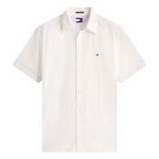 Regular Fit Seersucker Short Sleeve Shirt - White - S image