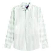 Regular Fit Stripe Oxford Shirt - Green - S image