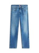 Scanton Slim Fit Faded Jeans - Denim Medium - 32/34 image
