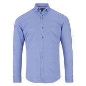 Button Down Performance Printed Shirt Per 27 - Blue - M image