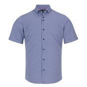 Short Sleeve Printed Shirt Per 28 - Navy - M image