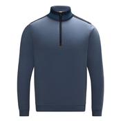 Quinn 1/4 Zip Sweatshirt - Blue - M image