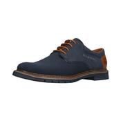 Carrion Derby Lace Up Shoes - Navy - 44
