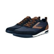 Trevor Trainers - Navy/Brown - 41 image
