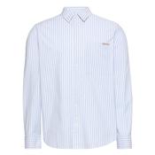 Oxford Classic Striped Shirt - Blue - M image