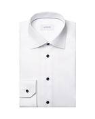 Solid Signature Twill Formal Shirt - White - 16 image