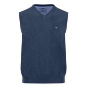 Slipover Superfine Sweater - Blue - M