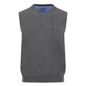 Slipover Superfine Sweater - Grey - M