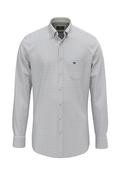 Poplin Check B.D. 1/1 - Blue - M