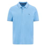 Contrast Tipping Polo Shirt - Breeze Blue - S image