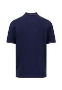 Contrast Tipping Polo Shirt - Marine Navy - M image