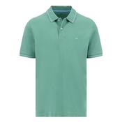 Contrast Tipping Polo Shirt - Aqua Green - S image