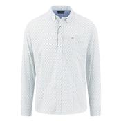 Cotton Combi Print Button Down Shirt - Green - L image