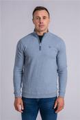 Falcons Half Zip Sweatshirt - Sky Blue - M