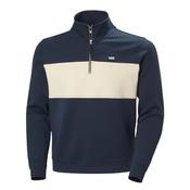 Koster 1/4 Zip Sweatshirt - Block Navy - S image