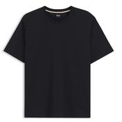 Relax Cotton Printed T-Shirt- Navy - S image