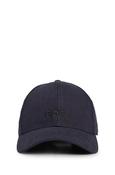 Zed Linen Cap - Navy - One image