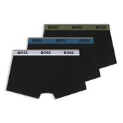 Power Three-pack Stretch-cotton Trunks 02 - Black - S image