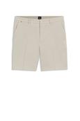 H-Kane Stretch Cotton Twill Shorts - Grey - 30S image