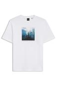 Creature Printed T-shirt - White - S image