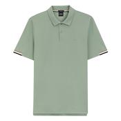 Parlay Mercerised Cotton Polo Shirt - Green - M image