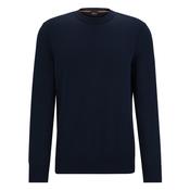 Asac_C Knitted-Cotton Sweater - Navy - M image