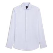 H-Hank-Sp Slim Fit Printed Shirt - Blue- Blue - 15.5 image