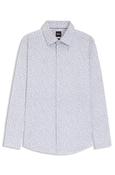 H-Hank-K Slim Fit Printed Shirt - Blue - M image