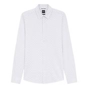 P-Roan Slim Fit Printed Shirt - White - M image
