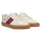 Aiden Tennis Trainers - White/Red - 42 image