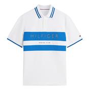 Ath Chest Branding Polo Shirt - White - S image