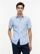 Short Sleeve Flex Pop Classic Striped - Blue - S image
