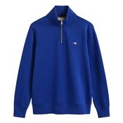 Reg Shield Half Zip Sweatshirt - Bright Blue - S