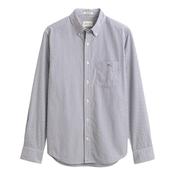 Poplin Regular Fit Stripe Shirt  - Beige - M image