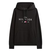 Brand Love Big Logo Hoodie - Black - M