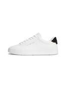 Court Leather Detail Trainers - White - 41