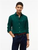 Flex Flannel Solid Coloured Shirt - Green - S image