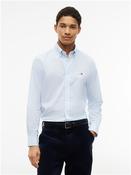 Flex Poplin Gingham Shirt - Blue - M