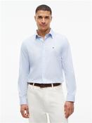 Flex Hairline Poplin Flex Shirt - Blue - M