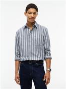 Flannel Stripe Rf Sh 0a4 - Navy - M