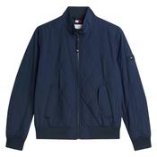 Water Repellent Packable Quilted Harrington Jacket - Navy - S image