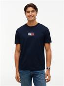 Small Flag Brand Love T-shirt - Navy - S image